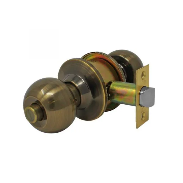 Cerradura de perilla Latón antiguo Baño Phillips