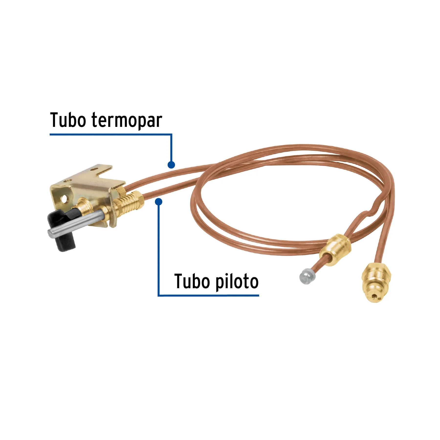 Termopar Foset De Cobre Con piloto