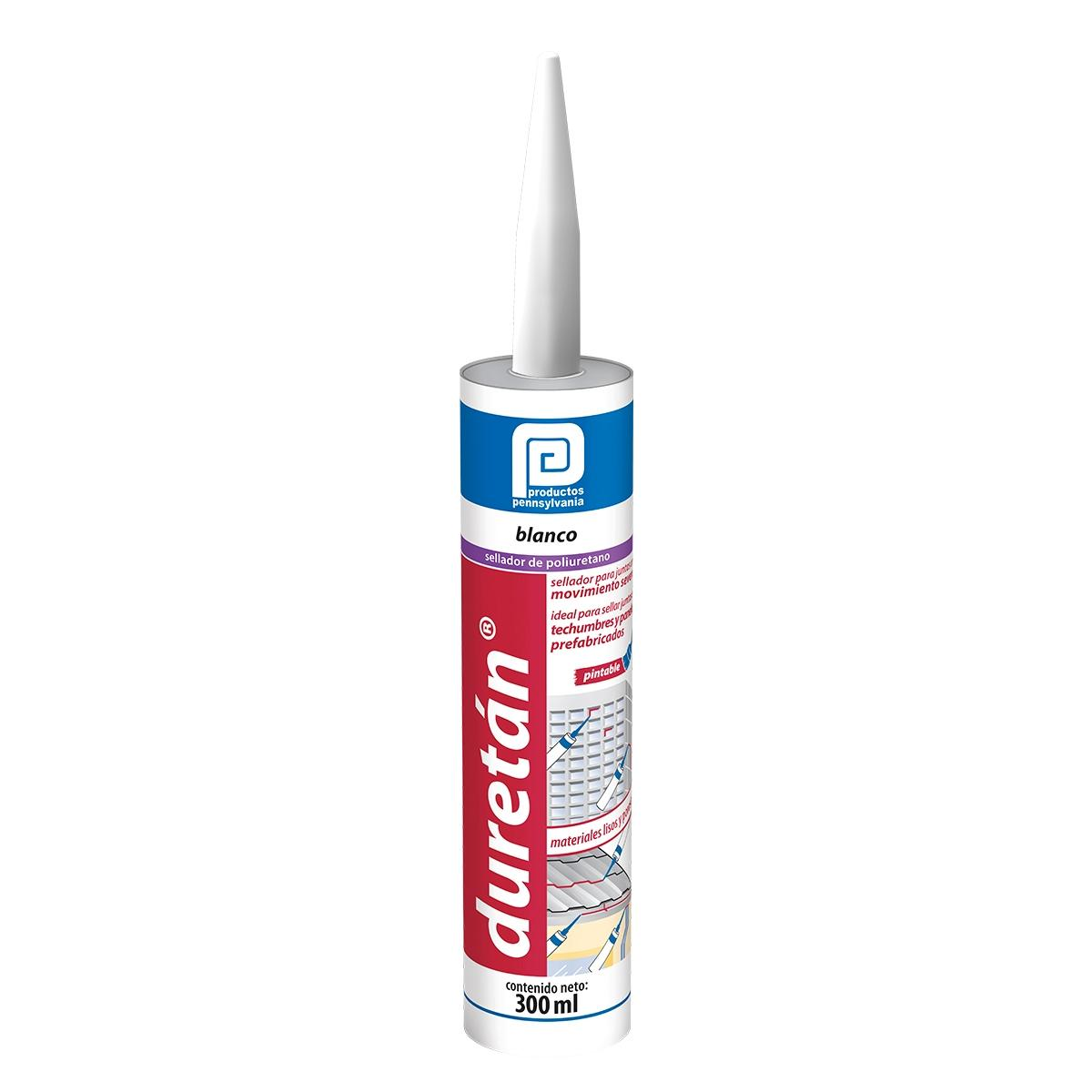 Silicón (Sellador) Blanco duretán Cartucho Poliuretano