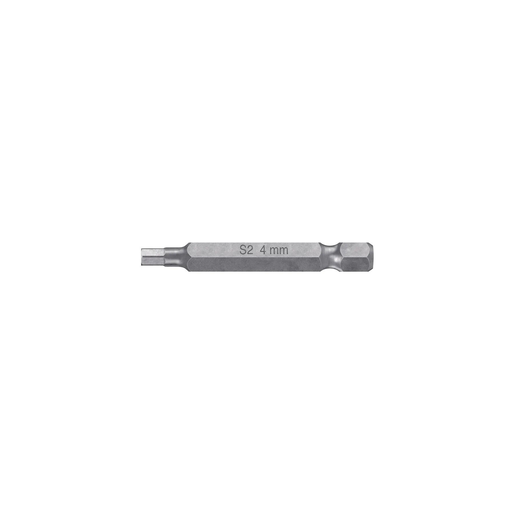 Punta hexagonal Largo 2 " Truper 4 mm Estuche con 5 pz