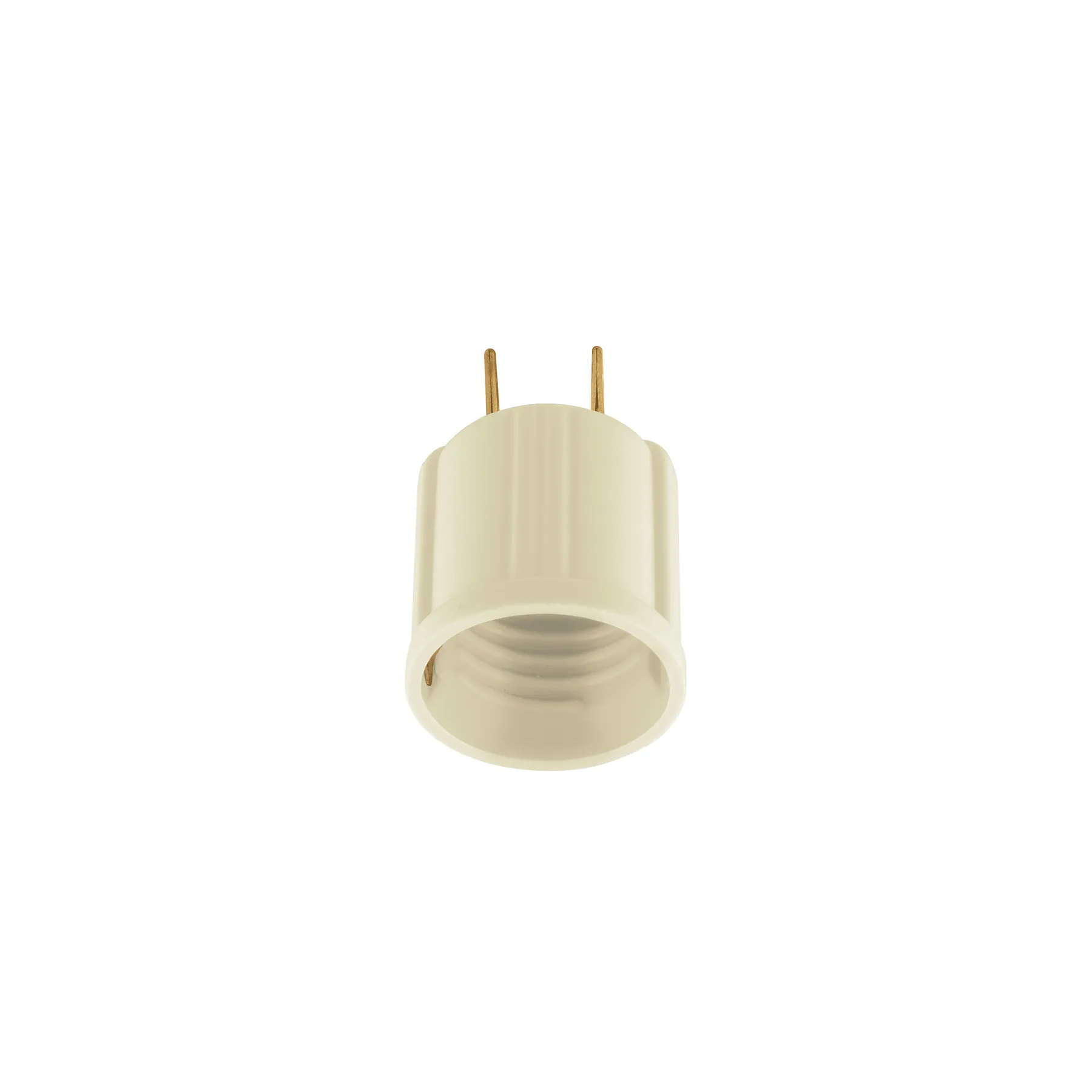 Soquet (Porta-lampara) Blanco Volteck Baquelita Con clavija