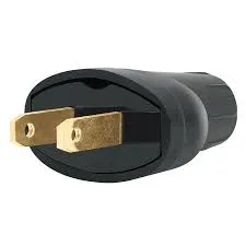 Clavija  Sin aterrizar Volteck Negra