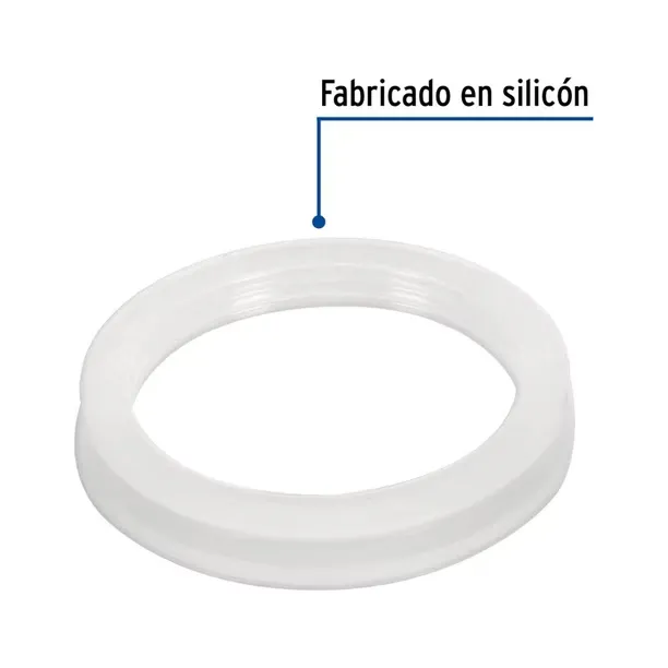Empaque de silicón para calentador solar Foset 1 pz