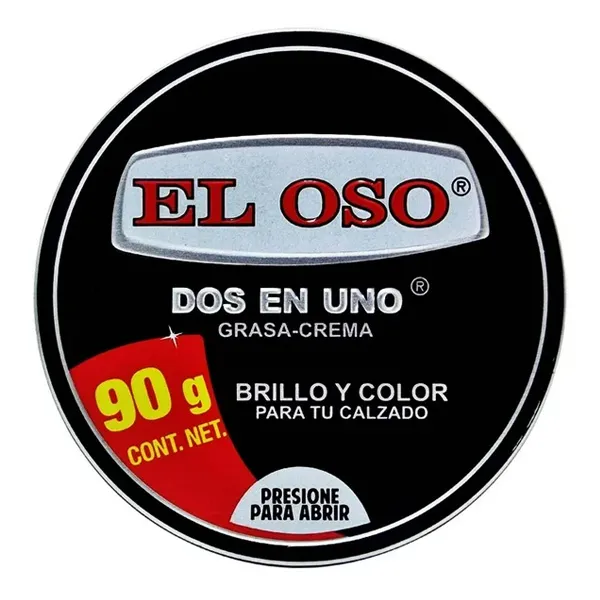 Dos en uno El oso Grasa-crema (Negro)