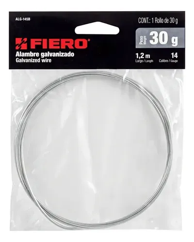 Alambre galvanizado 14.5 Fiero