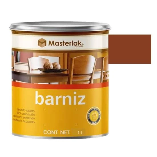 Barniz Caoba clasico 1 L (1000 ml) Masterlak