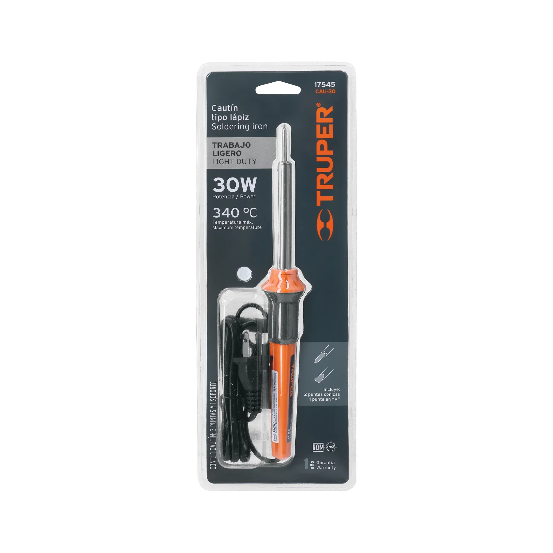 Cautin tipo lapiz Truper 30 W