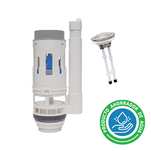 Válvula de descarga 2 " Coflex Dual con botón superior 2 piezas