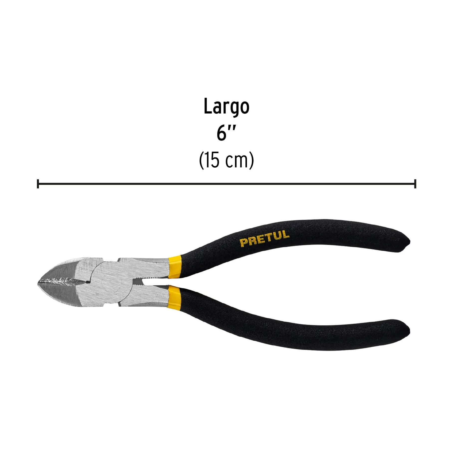 Pinzas de corte diagonal 6 " Pretul PVC