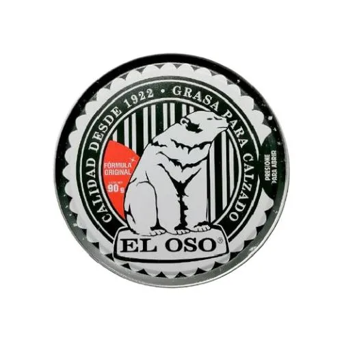 Grasa para calzado Negro 90 g El oso