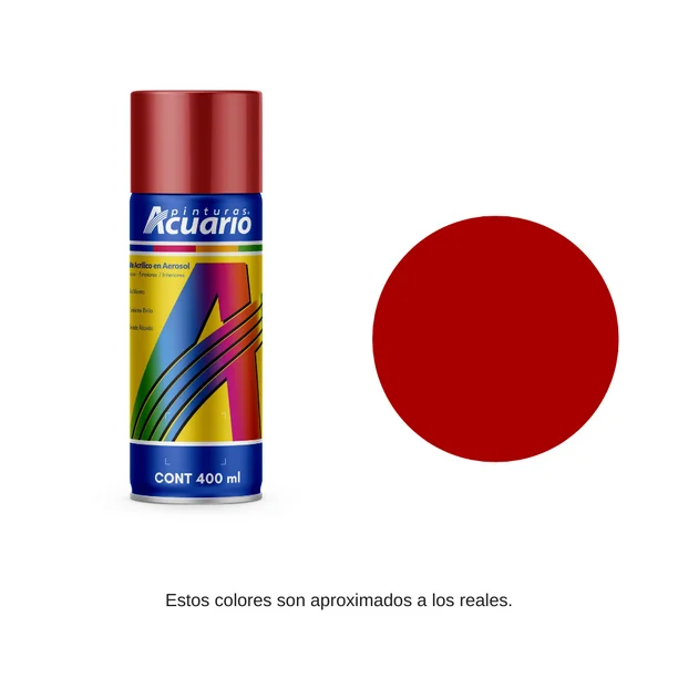 Aerosol Rojo bermellón Acuario