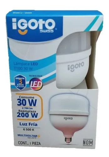 Foco LED Igoto 30 W Luz blanca