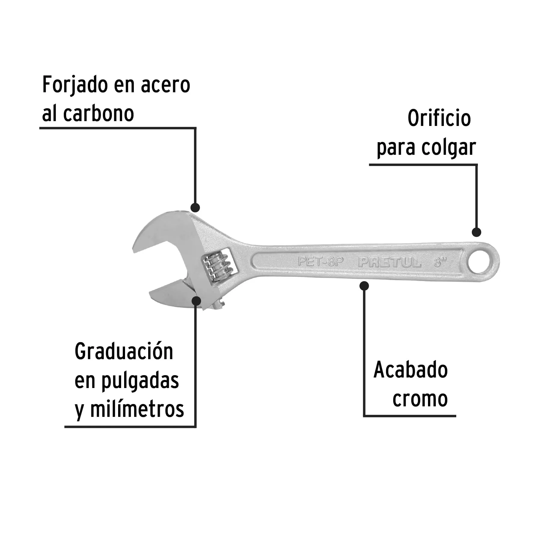 Perico 8 " Pretul