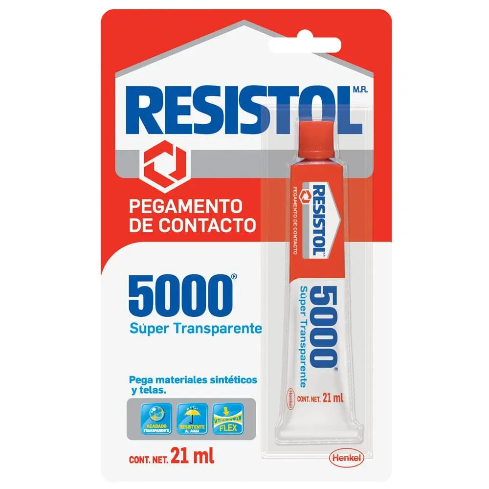 Pegamento de contacto Transparente Resistol 5000