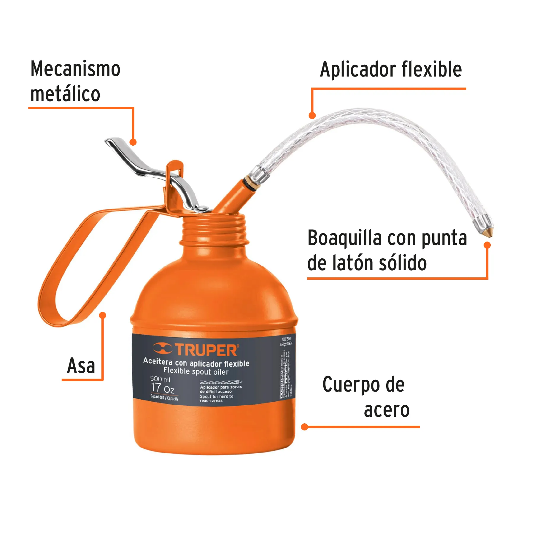 Aceitera 180 ml Truper