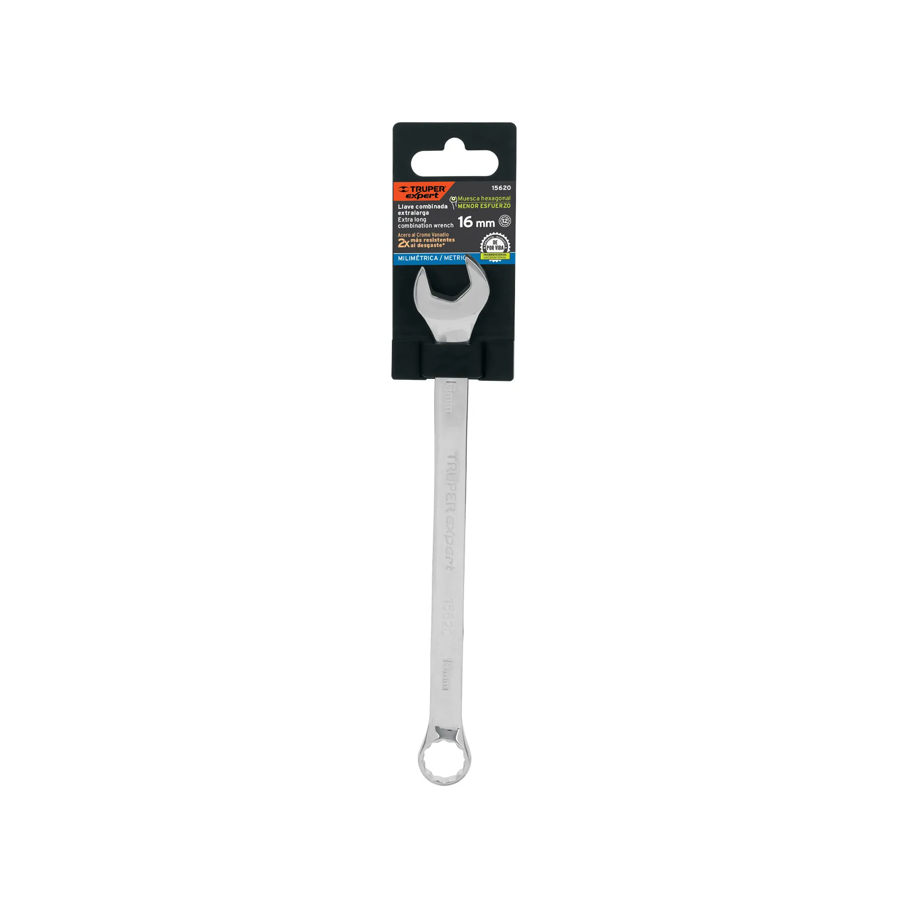 Llave combinada Truper 16 mm Milimétrica