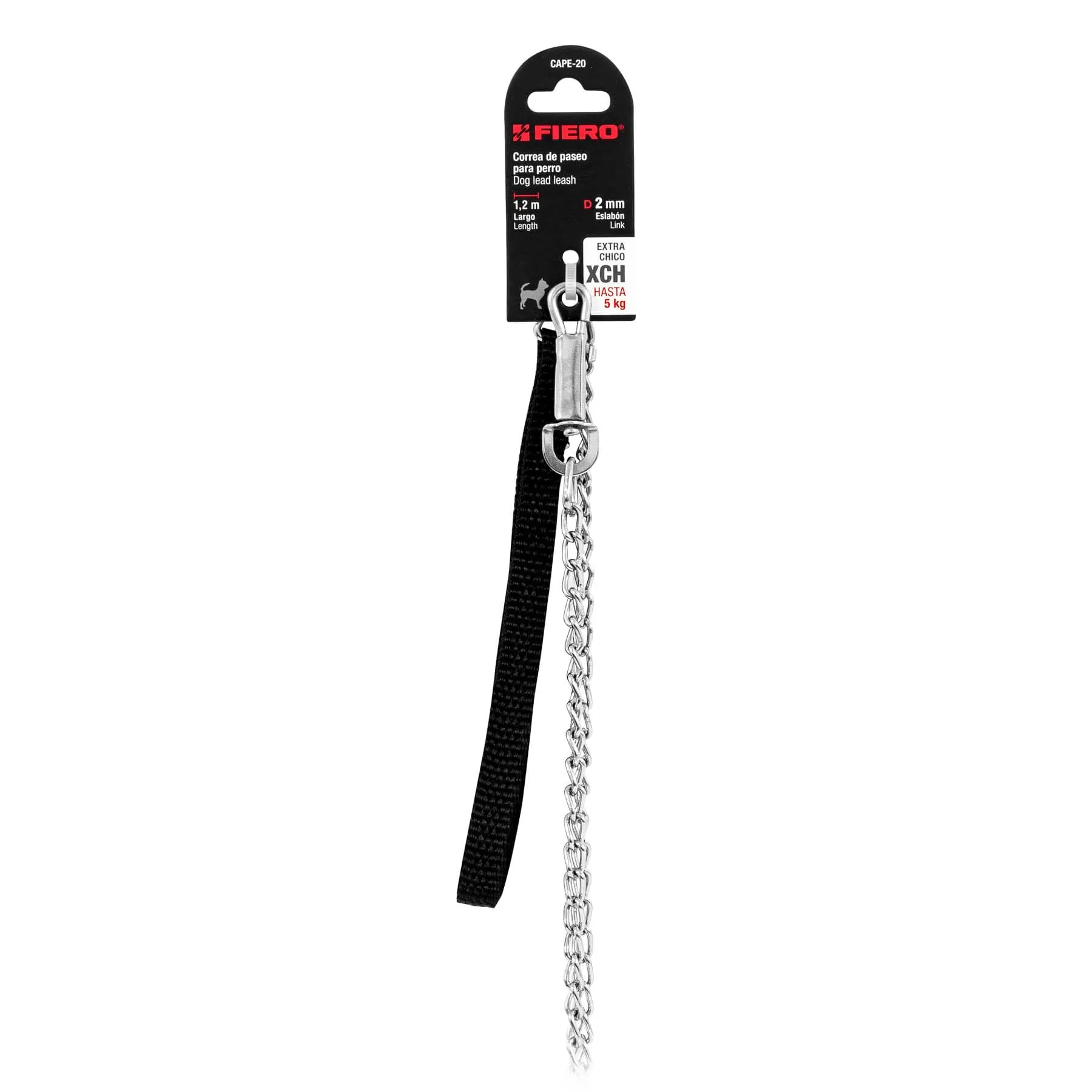 Cadena para perro 2 mm Fiero (Truper)