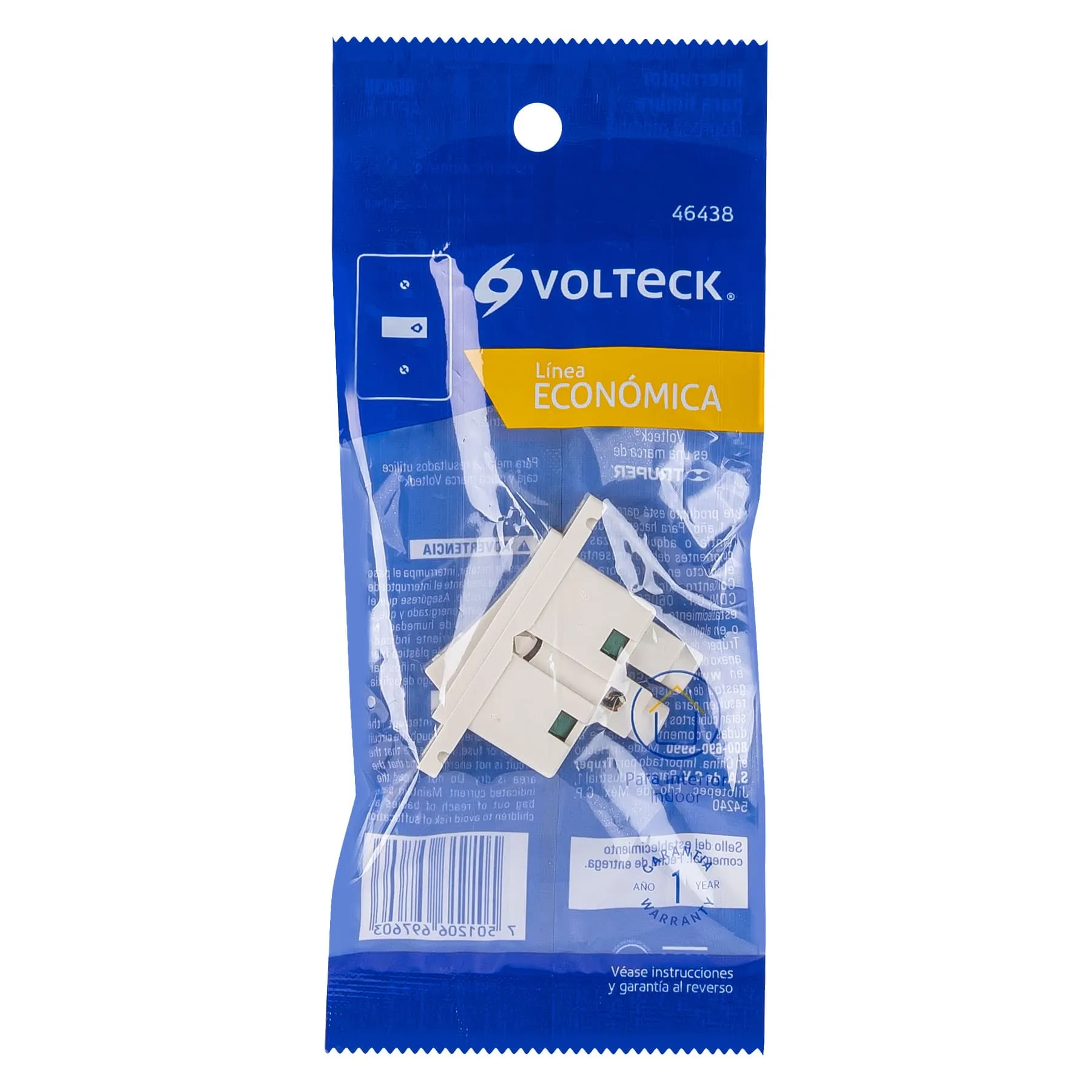 Interruptor para timbre Marfil Volteck