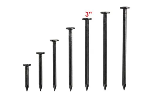 Clavo para concreto 3 " DeAcero Por kg