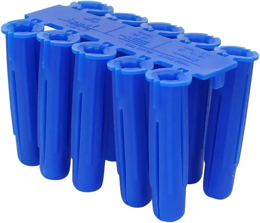 Taquete de plastico Azul 3/8 " Thorsman Por pieza
