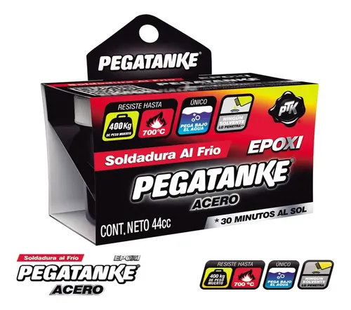 Adhesivo epóxico Acero Pegatanke