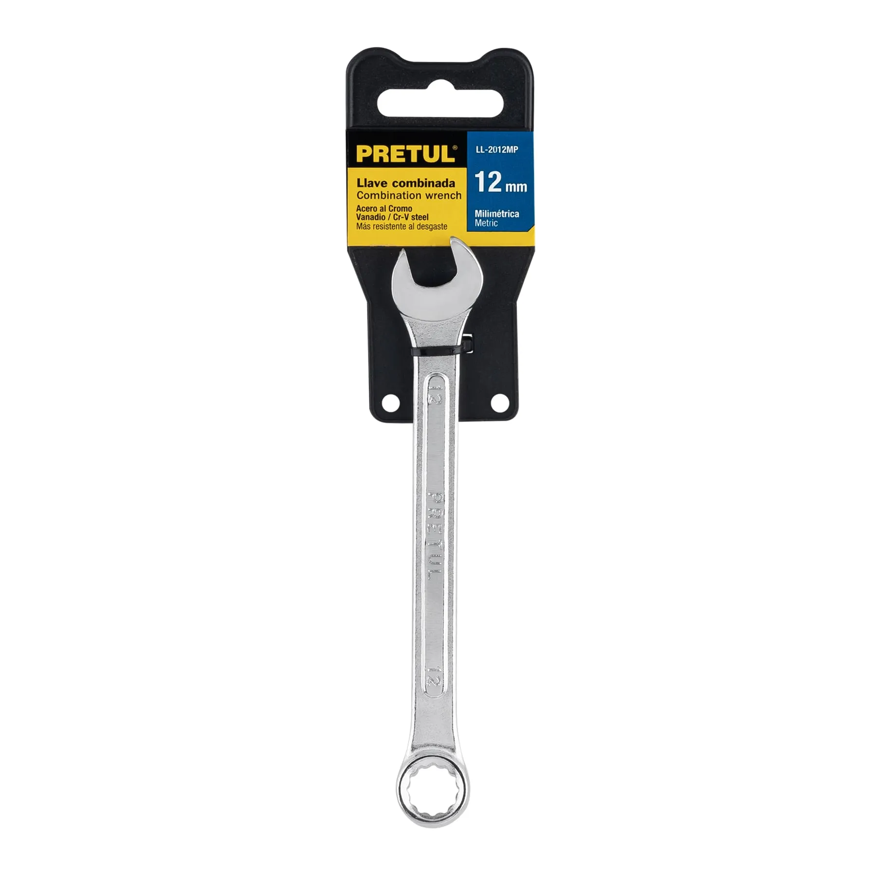 Llave combinada Pretul 12 mm Milimétrica