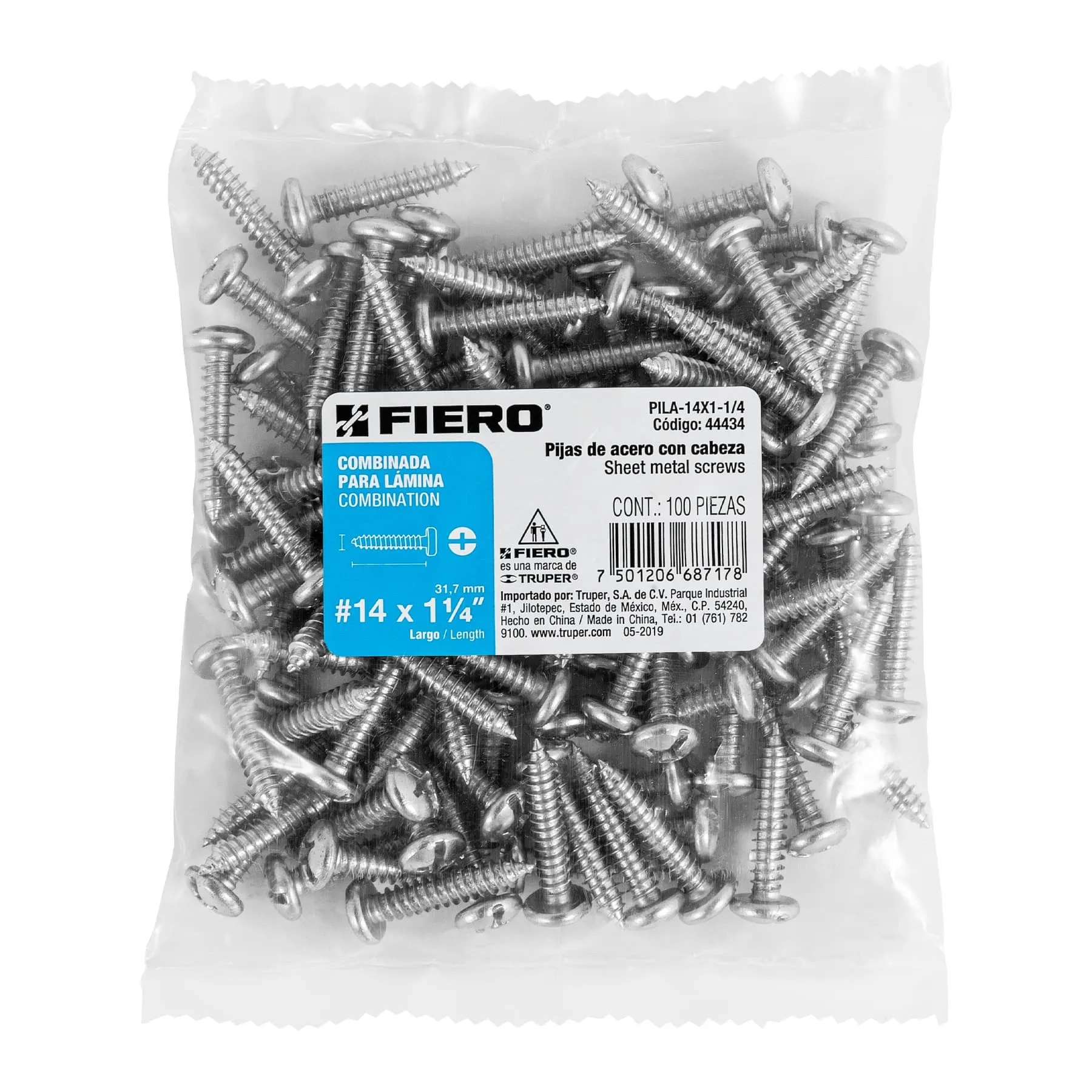 Pija para lamina