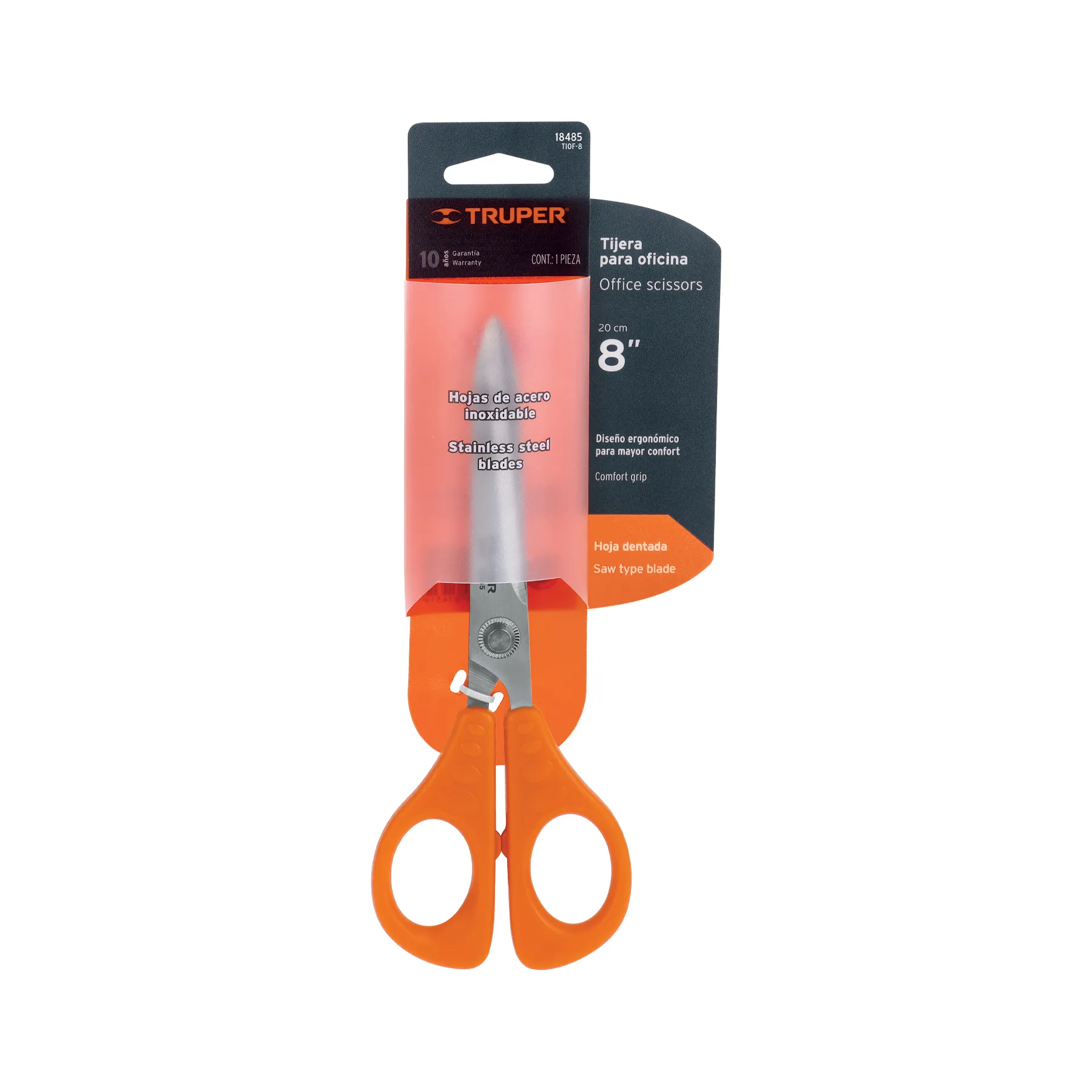 Tijeras 8 " (20 cm) Truper Para oficina