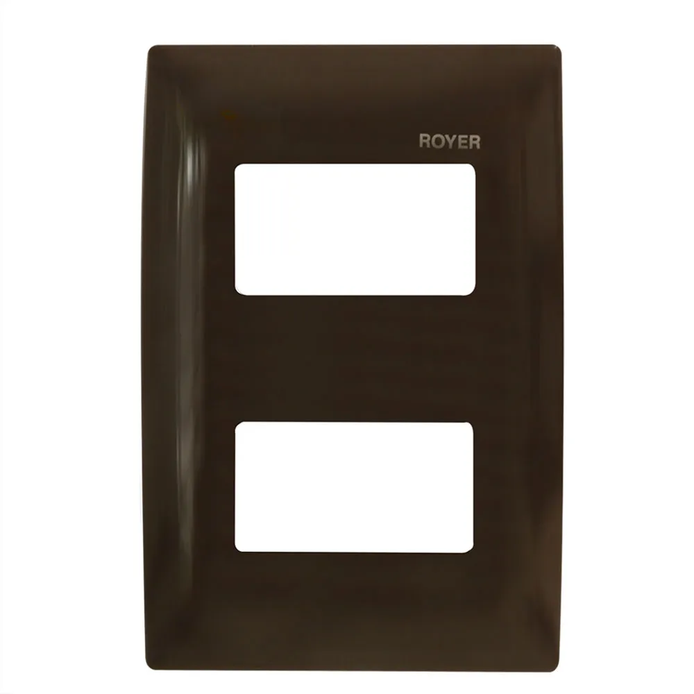 Placa Chocolate Royer 100 2 Modulos