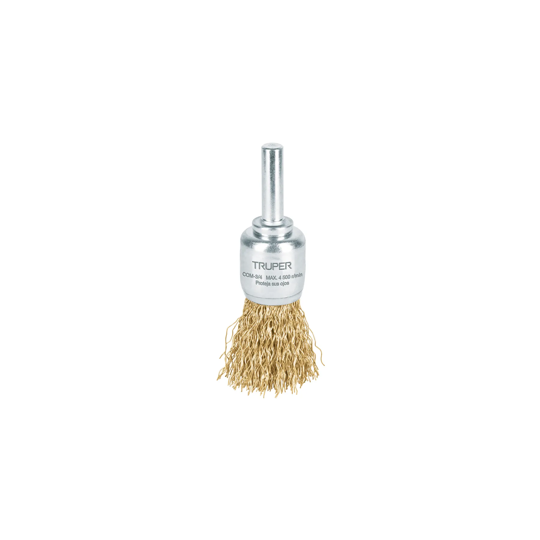 Carda de copa para taladro 3/4 " Truper