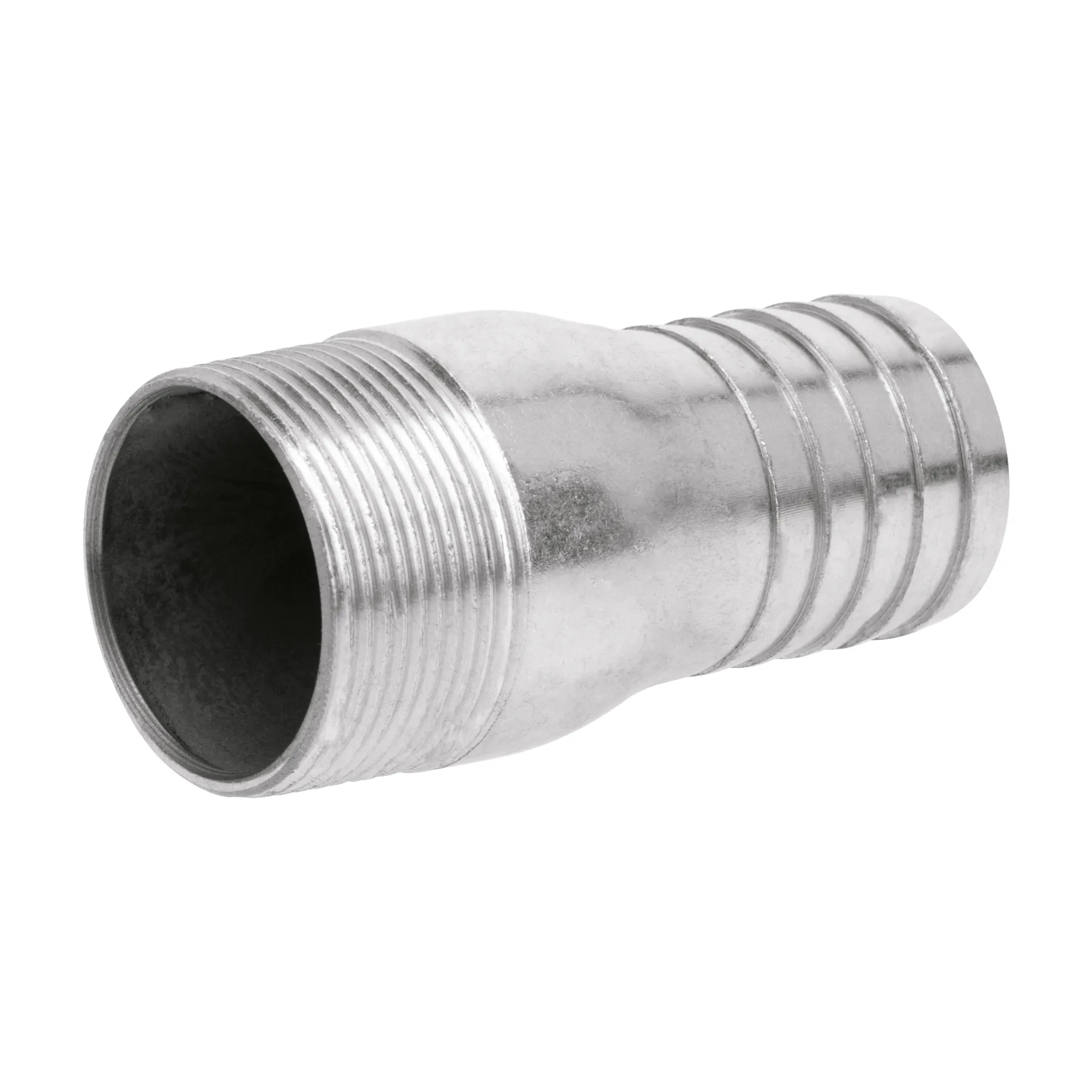 Niple tipo botella galvanizado