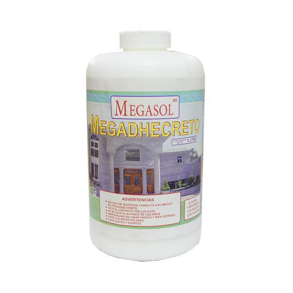 Adhesivo para concreto 1 L Megasol (Megadhecreto)