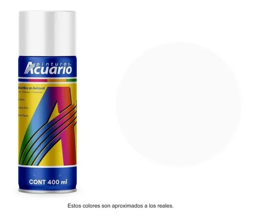 Aerosol Blanco mate Acuario