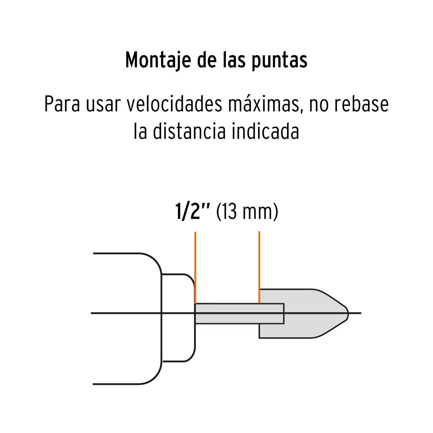 Piedras montadas Rosa Truper Juego (5 pz) Uso general 1/4 "