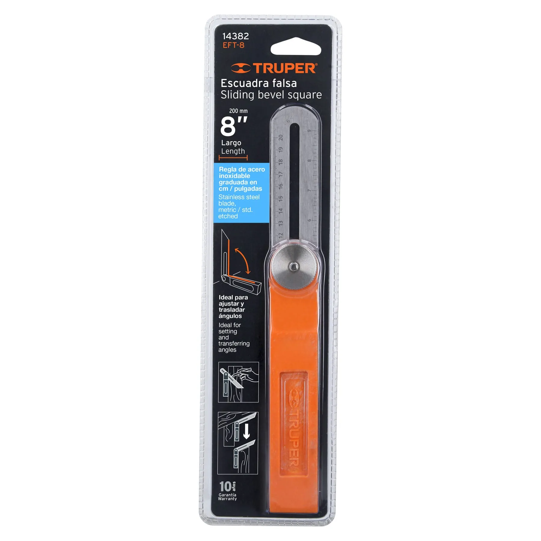 Escuadra falsa 8 " (20 cm) Truper