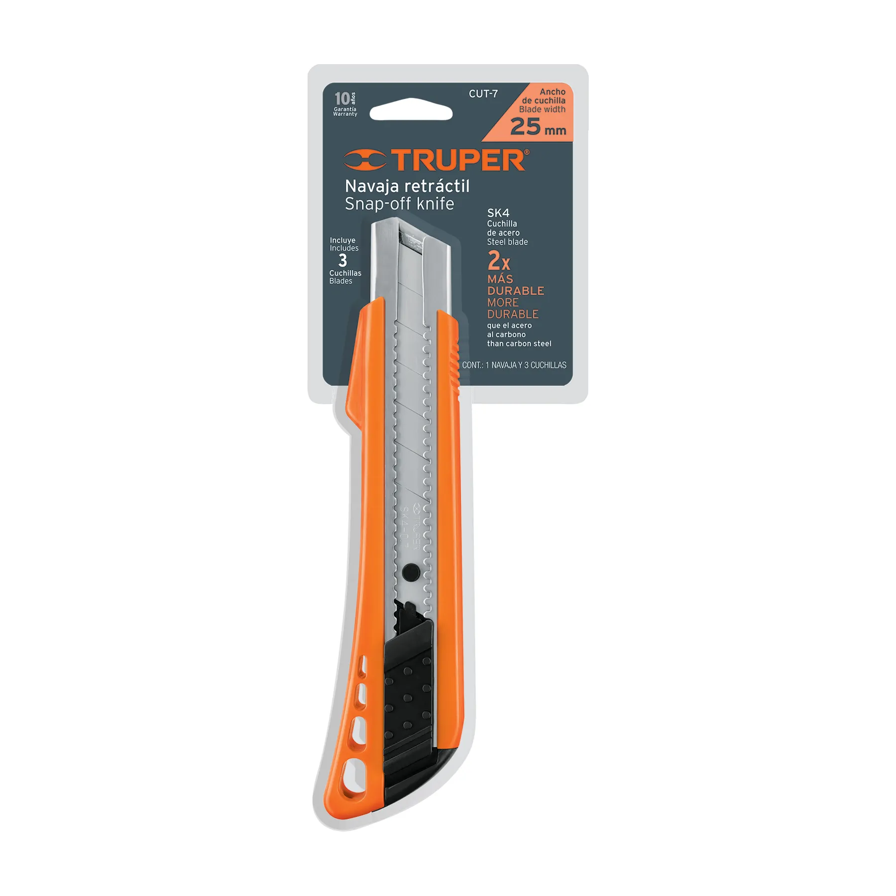 Cutter 25 mm Truper Con alma metalica