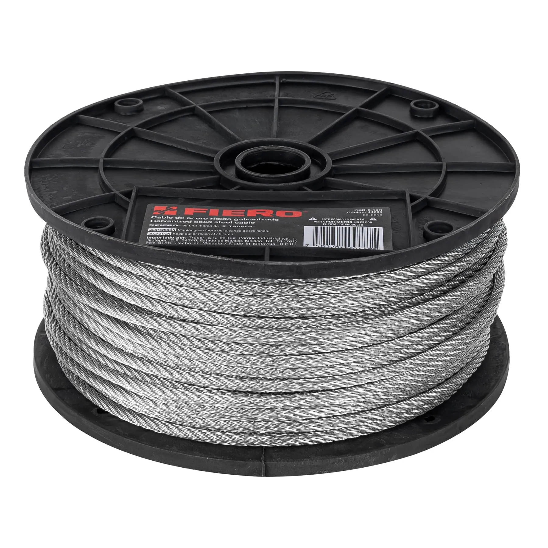 Cable de acero galvanizado