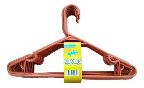 Gancho para ropa Paquete (10 pz) La higiénica