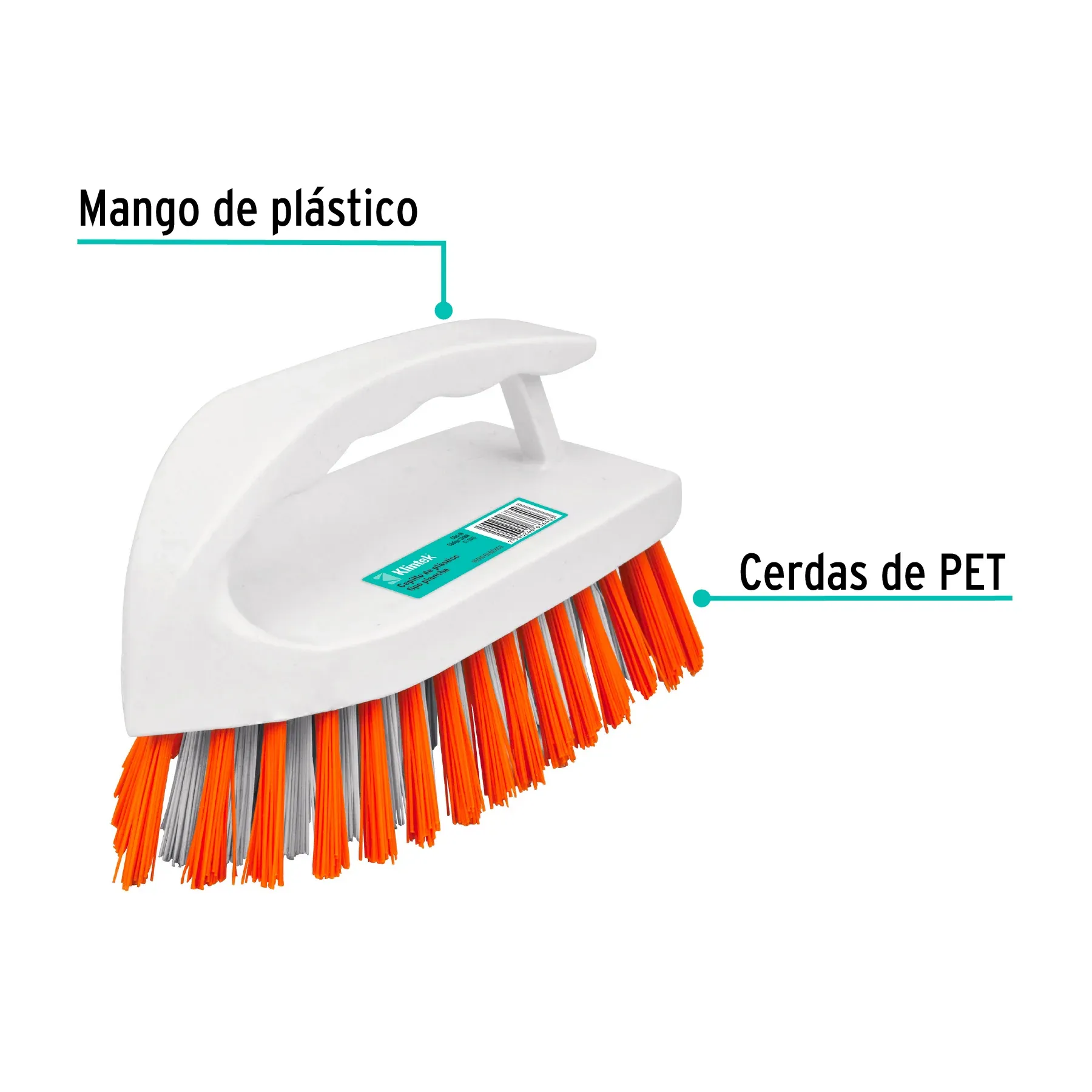 Cepillo para limpieza Con mango Klintek