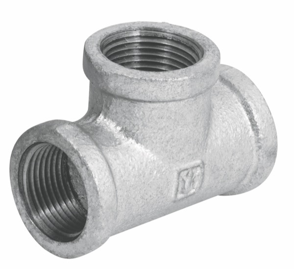 Tee galvanizada