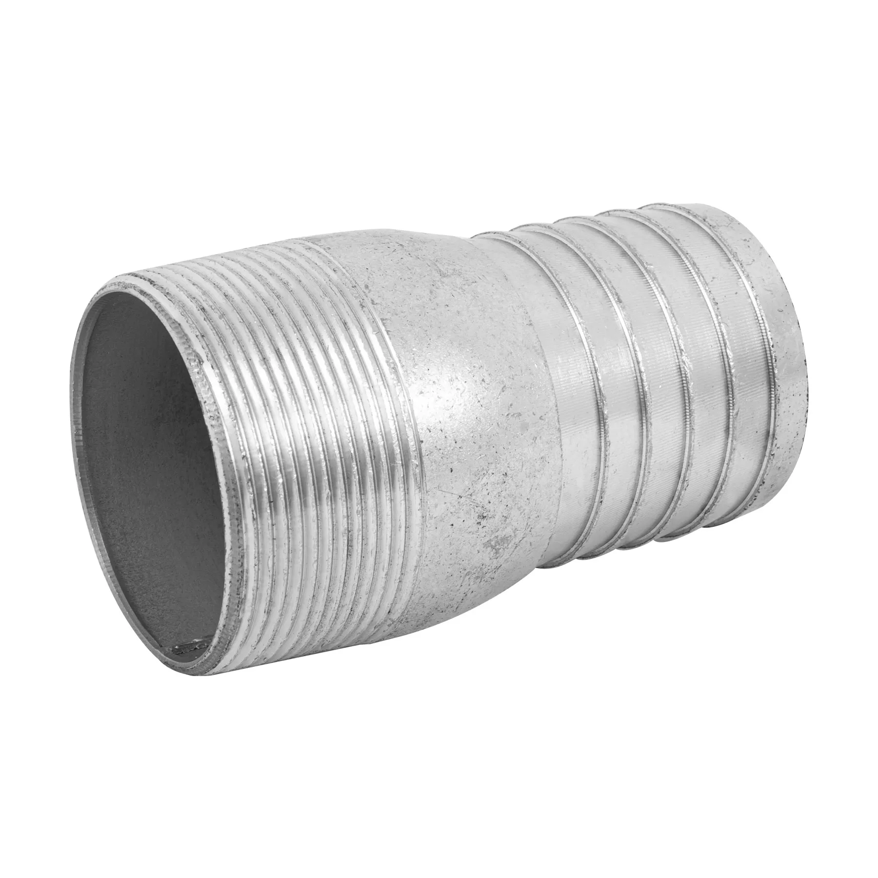 Niple tipo botella galvanizado