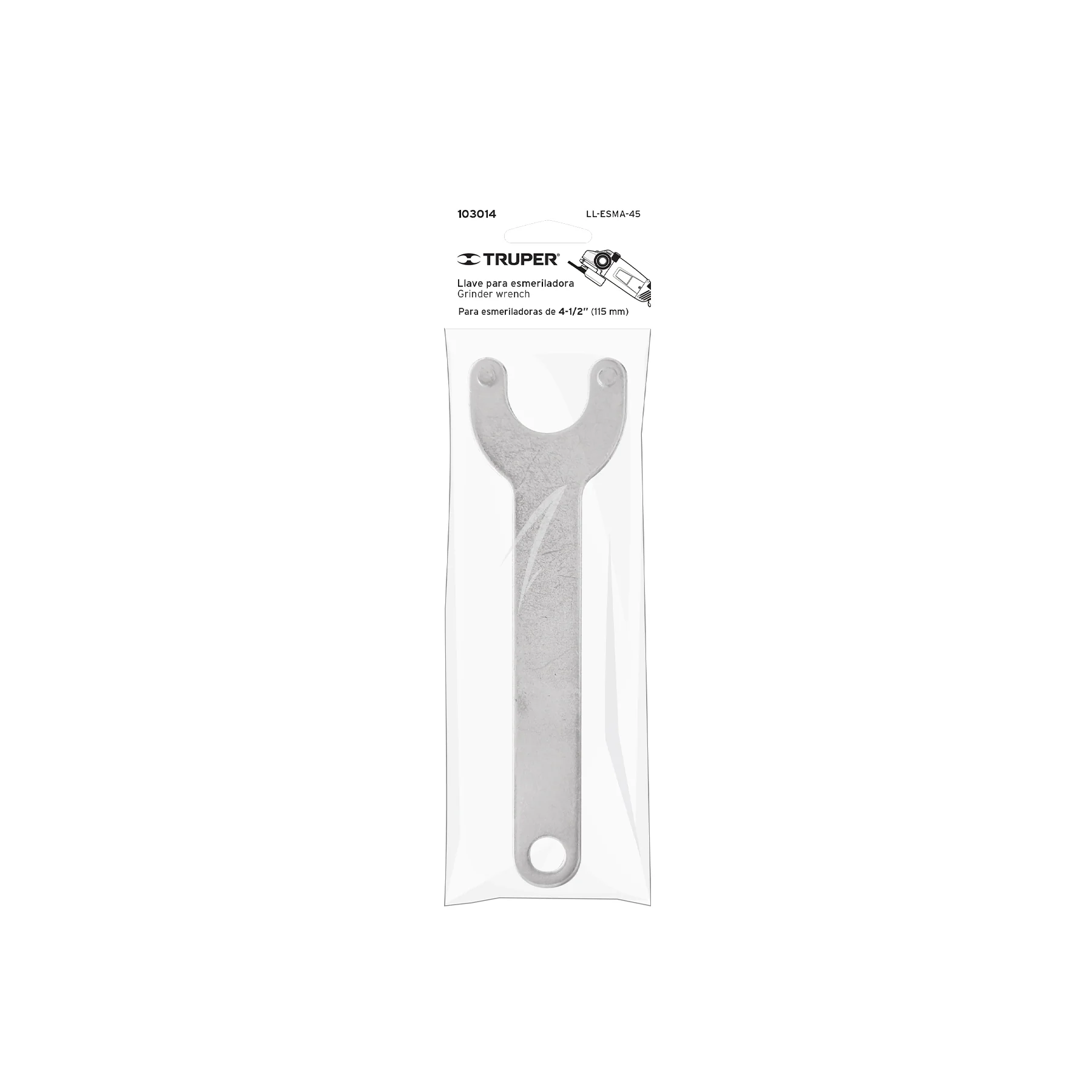 Llave para esmeriladora 30 mm Truper