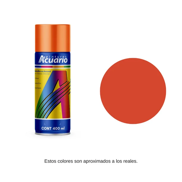 Aerosol Naranja Acuario