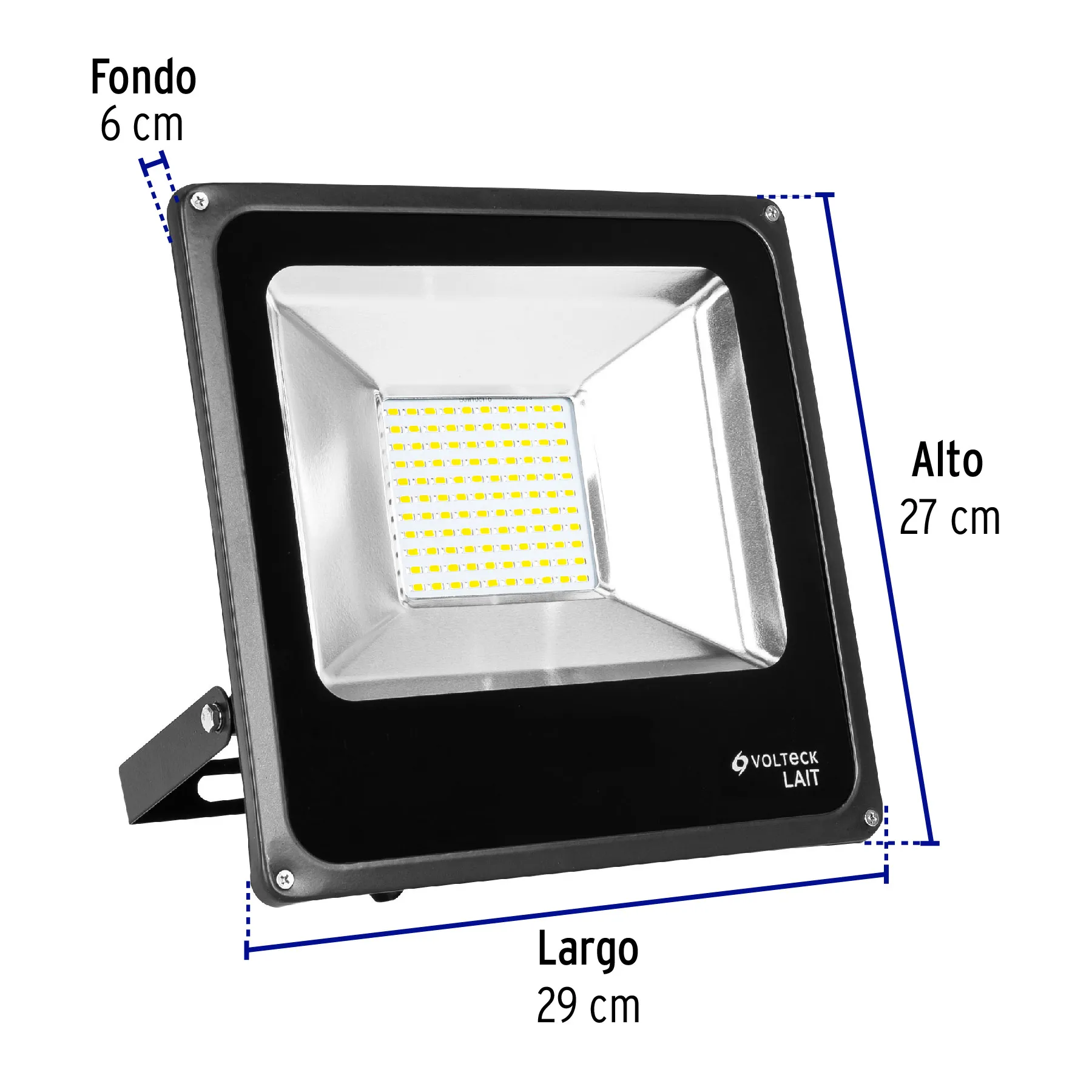 Reflector de led Truper 50 w Uso exterior