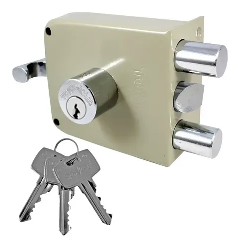 Cerradura de sobreponer Tover (L 5) Invertida de seguridad Derecha y izquierda