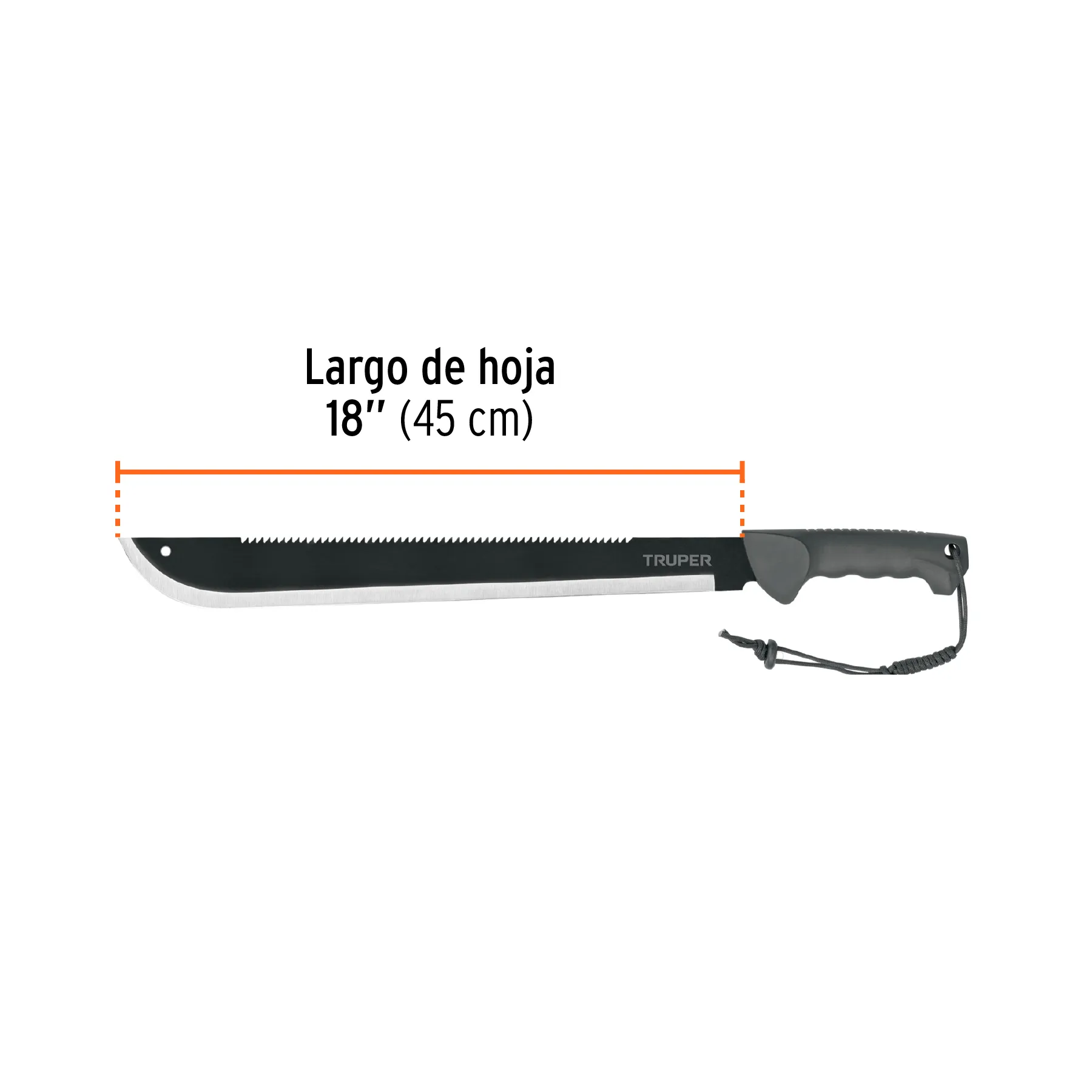 Machete 18 " Truper Doble filo