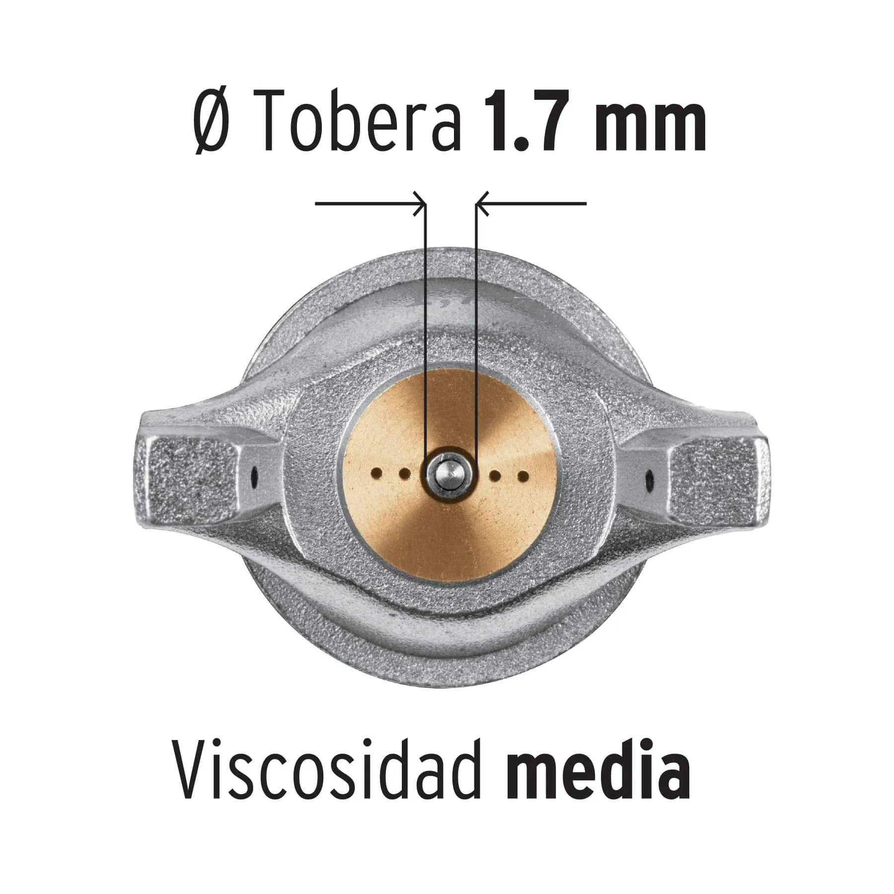Pistola para pintar 400 ML Truper De mediana presion