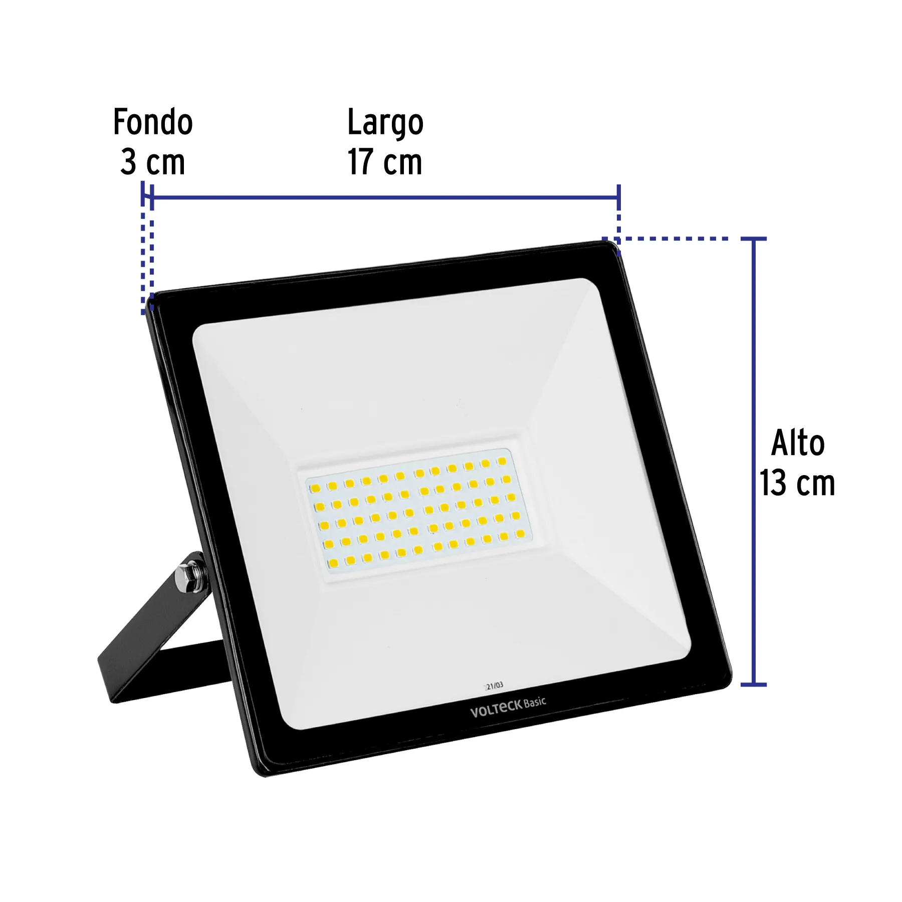 Reflector LED Volteck REF-403L 50 W Fría 6,500 K