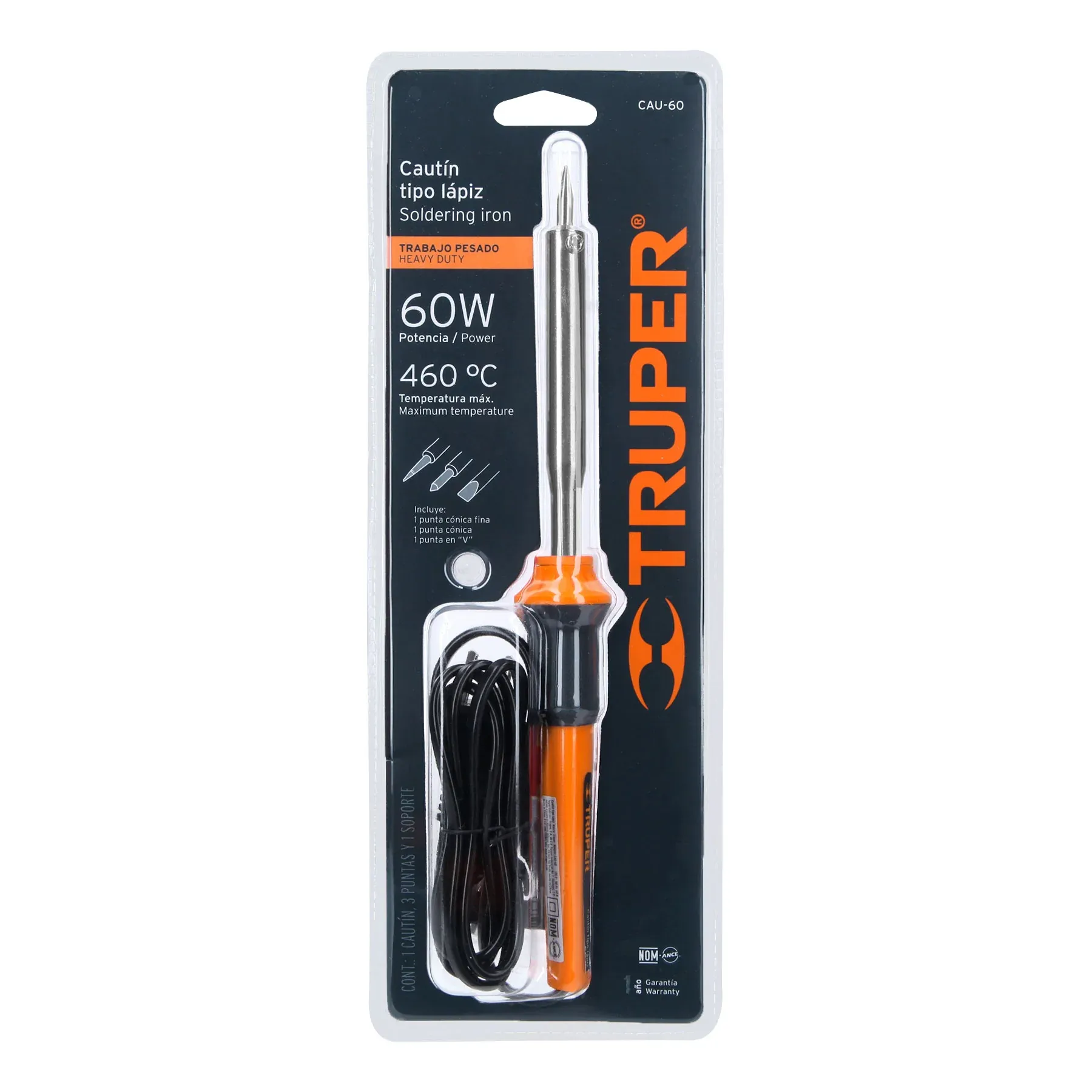 Cautin tipo lapiz Truper 60 W